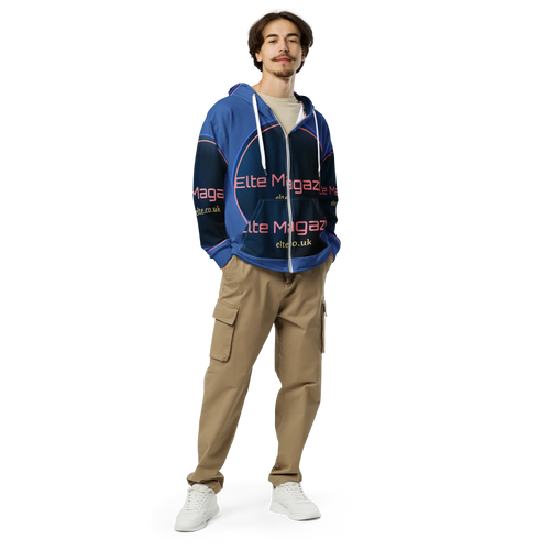 Recycled Unisex zip hoodie