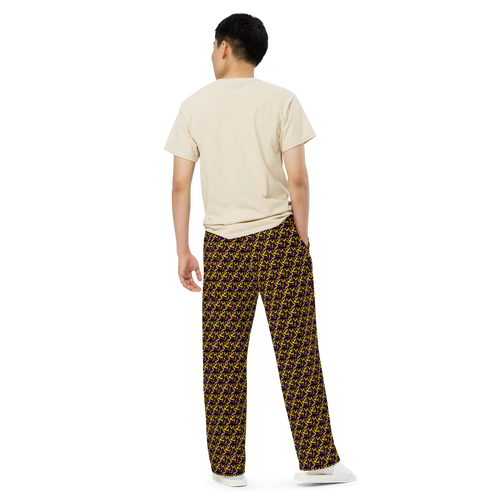 Direct unisex wide-leg pants