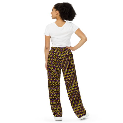 Direct unisex wide-leg pants