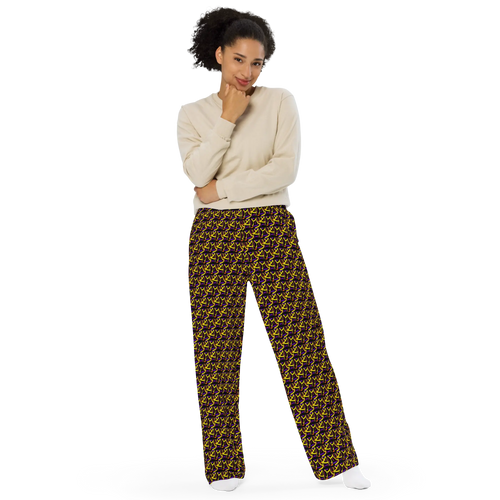 Direct unisex wide-leg pants