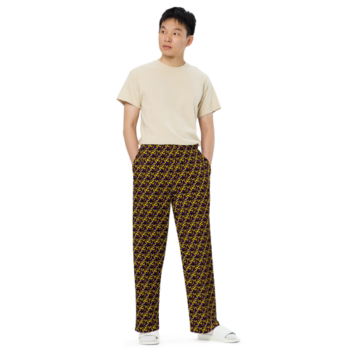 Direct unisex wide-leg pants
