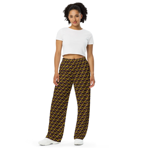 Direct unisex wide-leg pants