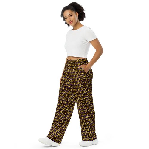 Direct unisex wide-leg pants