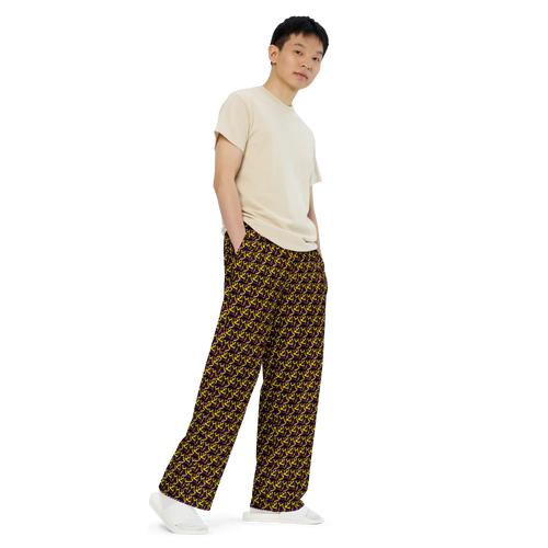 Direct unisex wide-leg pants