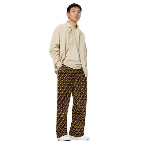 Direct unisex wide-leg pants