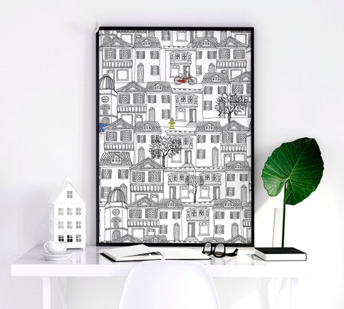 Amsterdam posters | Set of 2 travel wall art