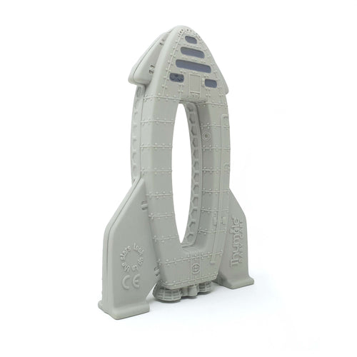 OrBITEr® Rocket - Natural Rubber Space Teether Baby Toy