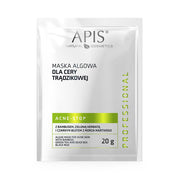 Acne-Stop - Algae Mask for Acne Skin with Bamboo, Green tea & Dead Sea Black Mud 20g