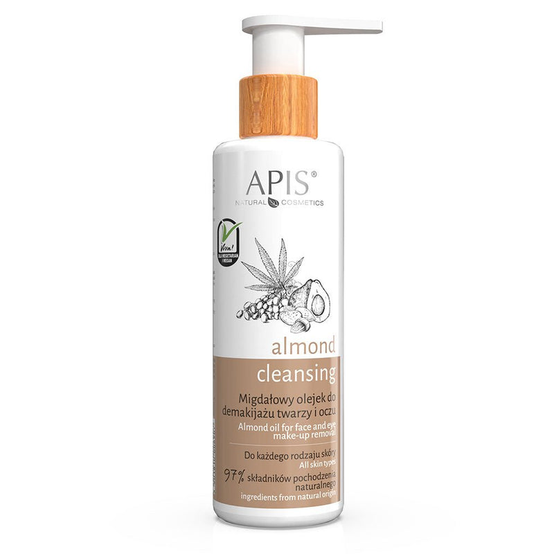 Cleansing - Almond Oil for face and eyes makeup removal 150ml