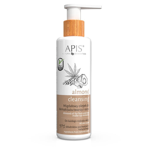 Cleansing - Almond Oil for face and eyes makeup removal 150ml