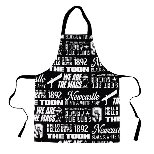Newcastle - Word Montage - Apron