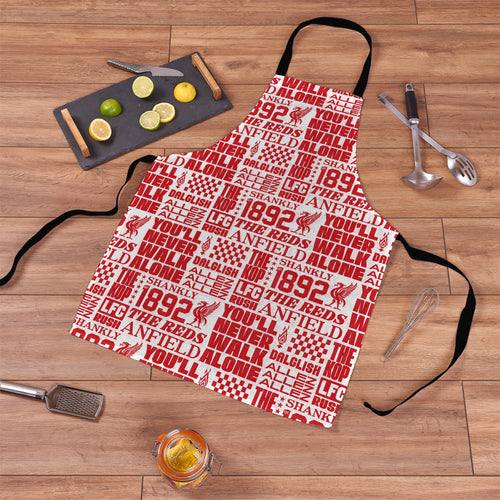 Liverpool - Word Montage - Apron