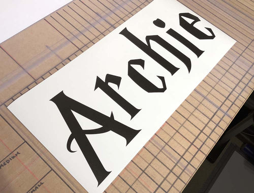 Name Wall Stickers – Personalised Vinyl Decals for Bedrooms & Nursery