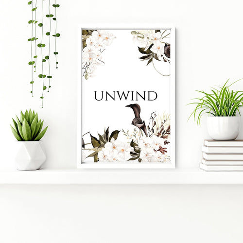 Bathroom Wall Art Black & White Set of 3 Prints