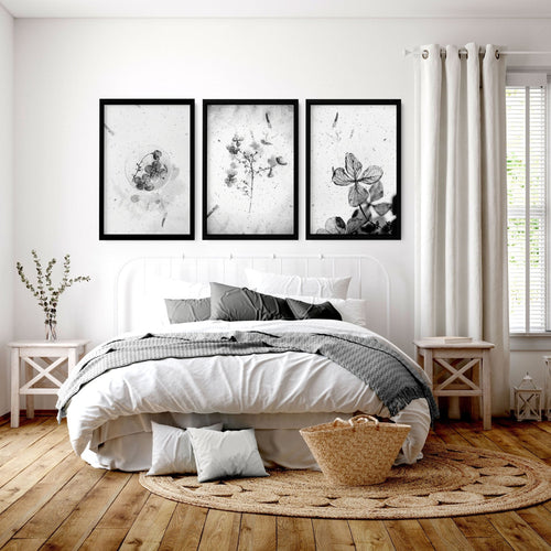 Bedroom Art Prints – Set of 3 Framed Wall Prints