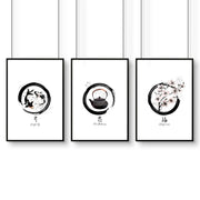 Art For Office | Set of 3 wall art prints