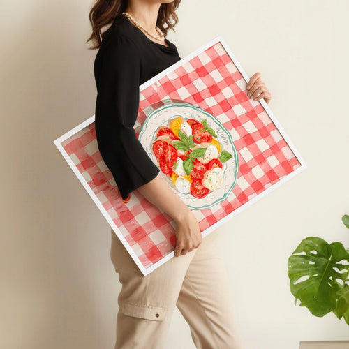 Artwork For The Kitchen Wall | Set of 3 Italian Lifestyle Wall art Prints
