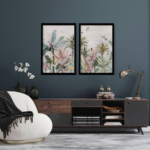 3 Set Picture for Wall – Vintage Asian Framed Prints
