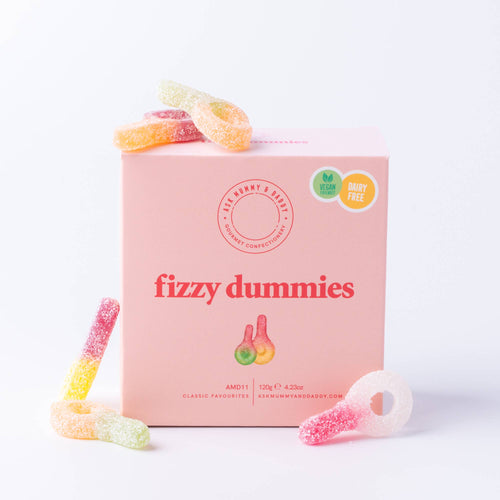 Ask Mummy & Daddy Fizzy Dummies Gift Box – Fizzy Fruity Gummy Sweets