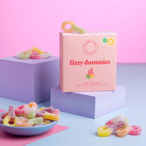 Ask Mummy & Daddy Fizzy Dummies Gift Box – Fizzy Fruity Gummy Sweets