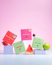 Ask Mummy & Daddy Fizzy Strawberries Gift Box – Strawberry Flavoured Fizzy Sweets