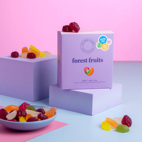 Ask Mummy & Daddy Forest Fruits Gift Box – Mixed Forest Fruit Vegan Sweets