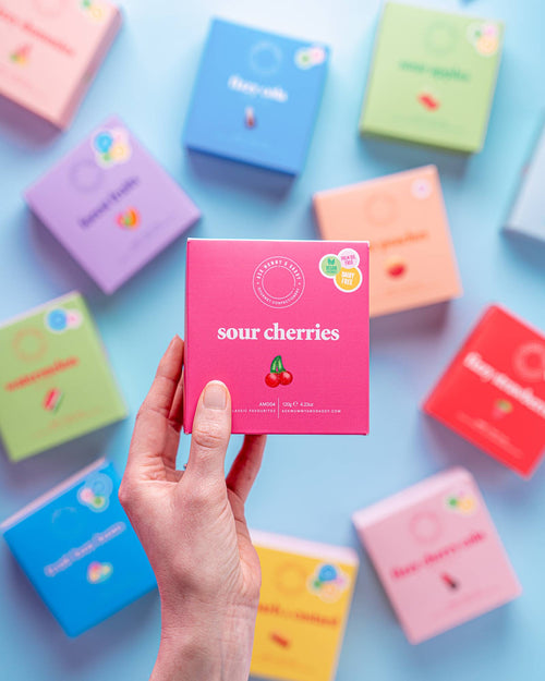 Ask Mummy & Daddy Fruit Bon Bons Gift Box – Mixed Fruity Bonbon Sweets