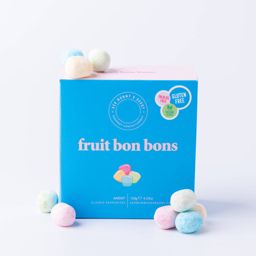 Ask Mummy & Daddy Fruit Bon Bons Gift Box – Mixed Fruity Bonbon Sweets
