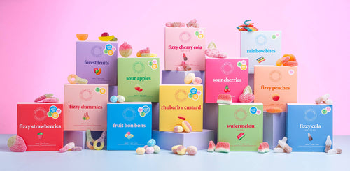Ask Mummy & Daddy Rhubarb & Custard Gift Box – Rhubarb and Custard Sweets