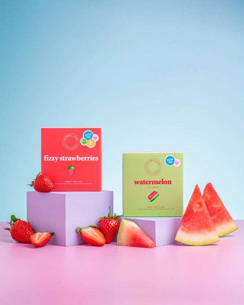 Ask Mummy & Daddy Rhubarb & Custard Gift Box – Rhubarb and Custard Sweets