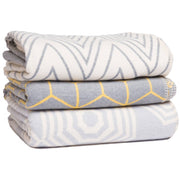 Atlanta blanket Grey Parasol Single Size Bed Blanket( Throw)