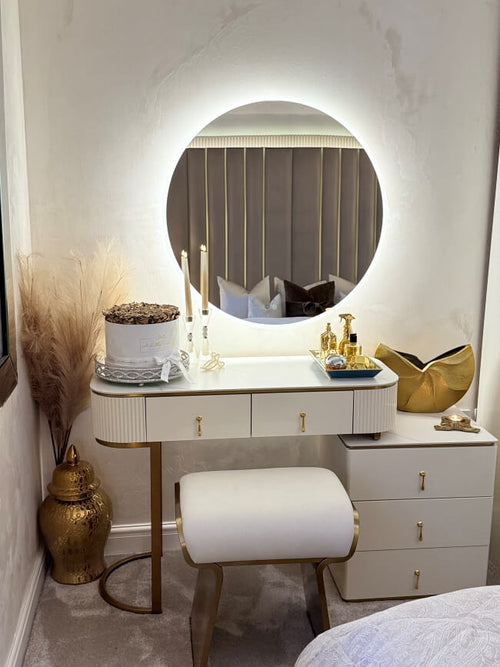 Ava Round Wall Mounted Mirror 80cm