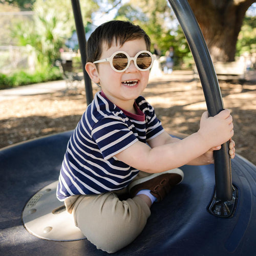 Babiators Original Euro Round Sunglasses - Sweet Cream
