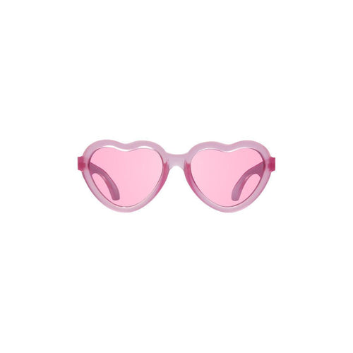 Babiators Original Mirrored Heart Sunglasses - Fuchsia Haze