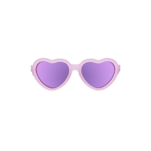 Babiators Polarised Heart Sunglasses - Frosted Pink