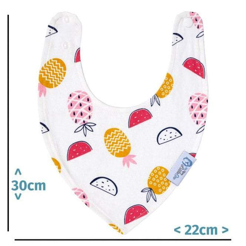 Baby Bandana Dribble Bibs Cotton Pack Of 8 - Girls-Clearance