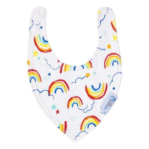 Baby Bandana Dribble Bibs Cotton Pack Of 8 - Girls-Clearance