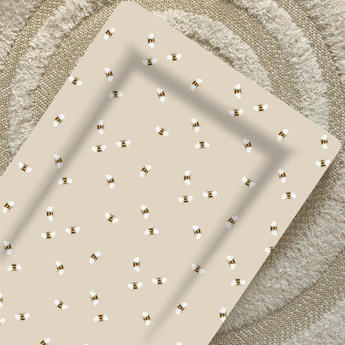 Standard Changing Mat - Bee Print