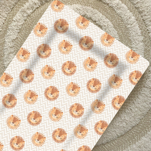 Standard Changing Mat - Leo Lion Print