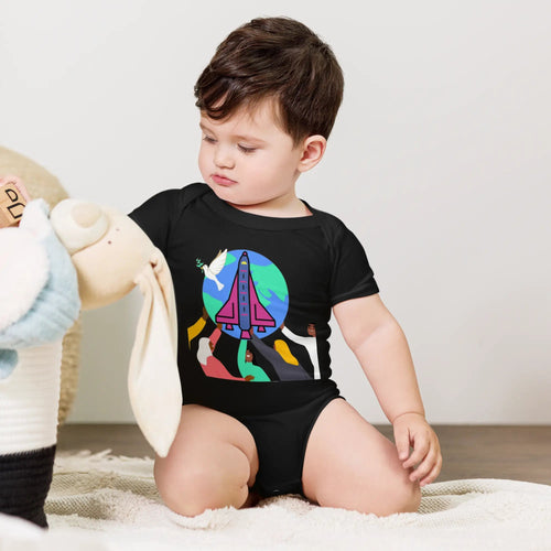 First Home Baby short sleeve one piece