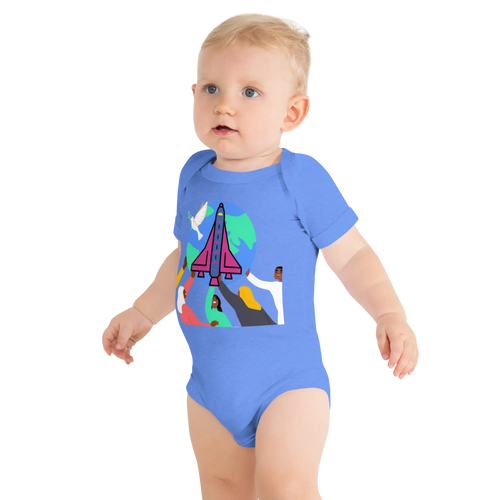 First Home Baby short sleeve one piece
