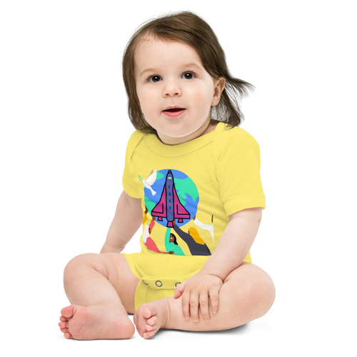 First Home Baby short sleeve one piece