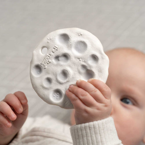 Moon Biscuit® - Natural Rubber Space Teether Toy