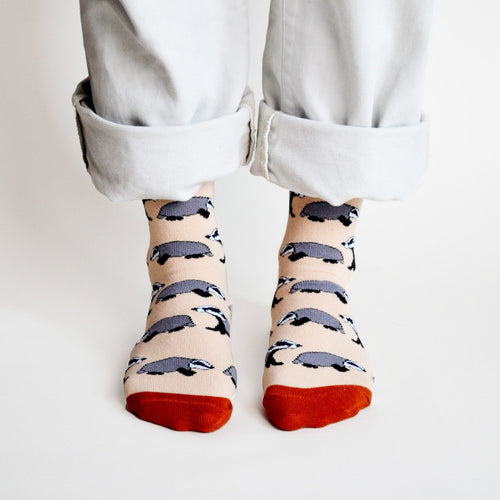Save the Badgers Bamboo Socks