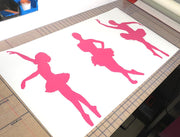 Ballerina wall stickers | Ballet wall art