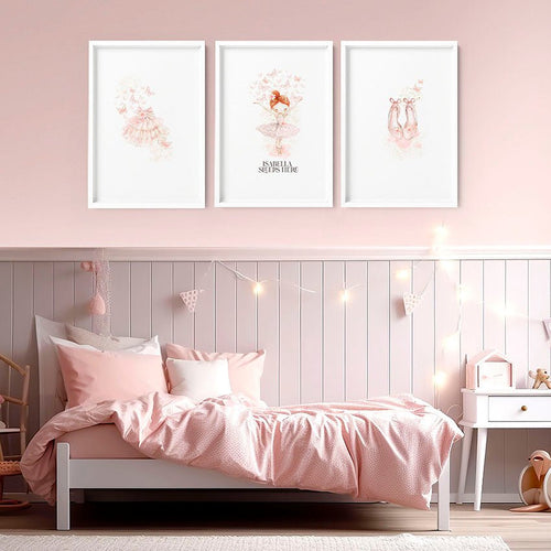 Ballet Dancer Wall Art | Set of 3 wall art prints