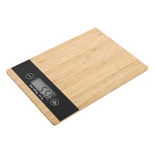 Bamboo Kitchen Scale – 8kg Capacity