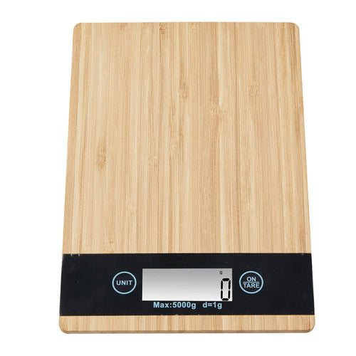 Bamboo Kitchen Scale – 8kg Capacity