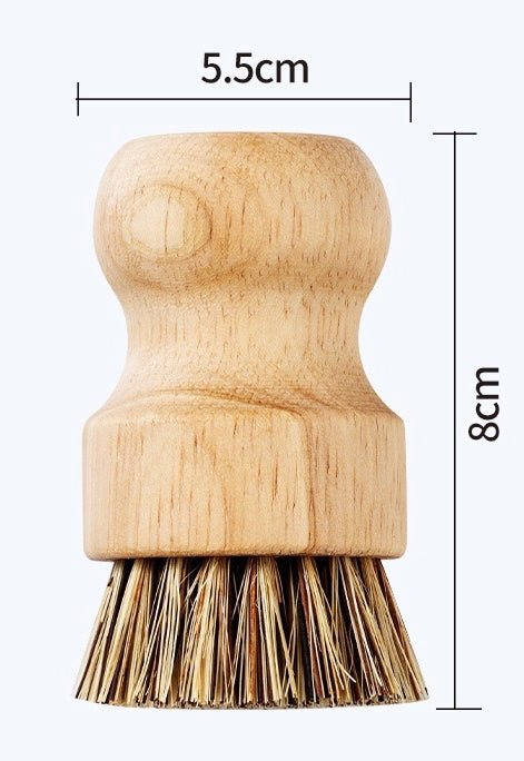 Bamboo Dish Brush With Coconut Palm Bristles