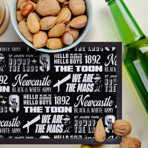 Newcastle - Word Montage - Bar Runner